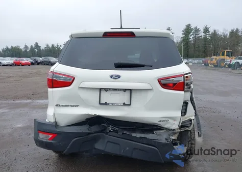 2018 Ford Ecosport Se from USA, damaged, VIN MAJ6P1UL6JC219213